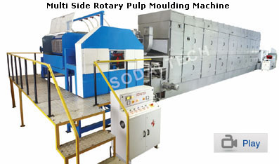 rotary pulp molding machine
